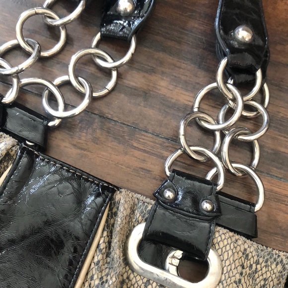 Snake skin tote - Picture 3 of 5